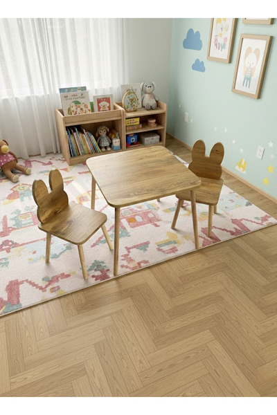 varje Çocuk Masa Sandalye Takımı Aktivite Masası Çalışma Masası 1 Adet Masa 2...