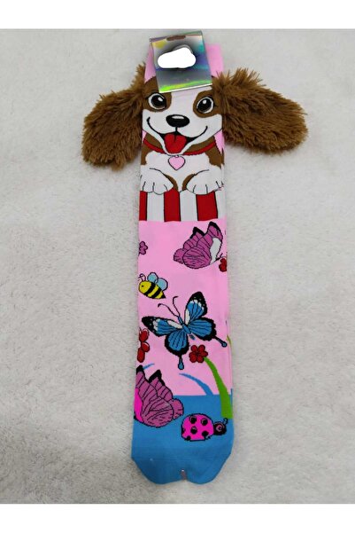 Store Butterfly Foam 3D Figured Girls' Knee-High Socks