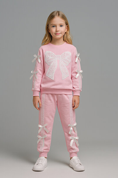 CiciTime Çocuk Modası Κοριτσίστικο μανίκι με βολάν εποχιακό κάτω και επάνω κο...