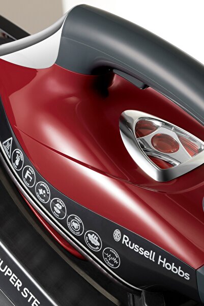 RUSSELL HOBBS 24460-56 Quiet Super Steam Pro 8 Bar Basınç ve 315g Buhar Çıkışı 2750 Watt Buhar Kazanlı Ütü