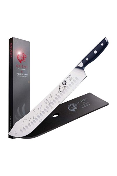 Orient Professional butcher knife, Orient, Carbon Series X50 Ultra+, German stainless steel, 30 cm, black