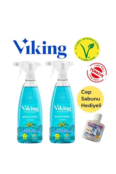 Viking 750ml Premıum Banyo Sprey Dağ Nanesi '2 Adet''