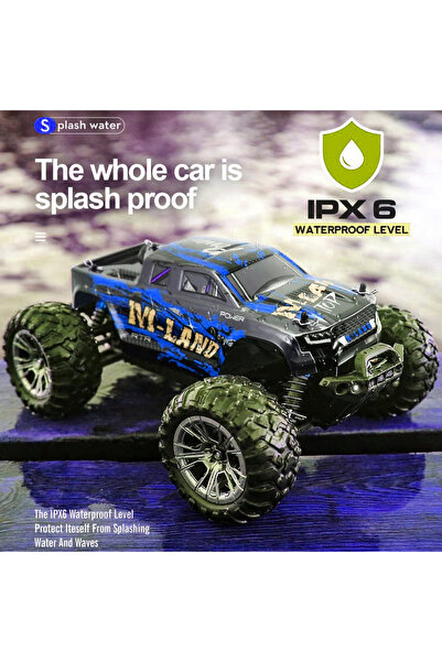 M Magic Blaze Digital Dreams Delivered Magic Blaze Ravage 1:16 4WD RC Car - Blue/Black, 2.4GHz, Up to 30 km/h