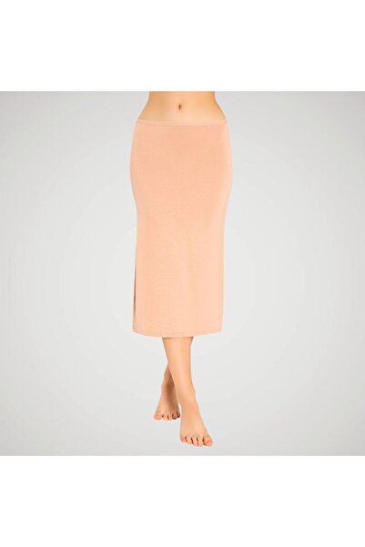 Newteam Women's Bamboo Non-Marking Capri Liner Underskirt - Breathable Petticoat