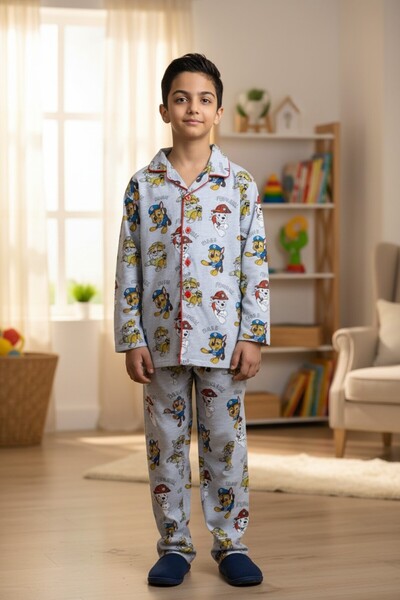 minikiss Cămașă de noapte pentru băiat imprimată