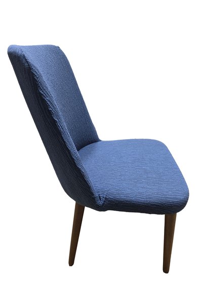 Rişte Home 6 Pieces a Quality Jacquard Tree Pattern High Quality Flexible Elastic Oval Chair Cover 6 Pieces