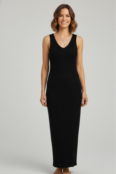 YusGos Women's Argyle Pattern Sweater Knitwear Dress