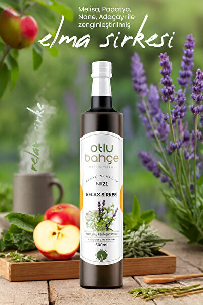 Otlu Bahçe Relax (Çeşnilendirilmiş) Sirke 500ml