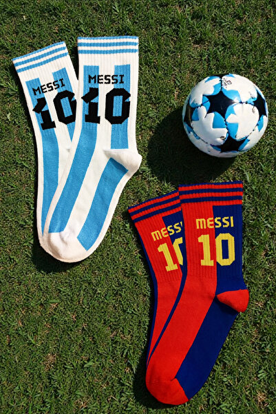 ZEYZEY MONKEY Set of 2 Written Sports Socks