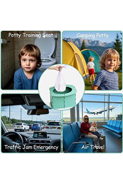 Universal Portable Foldable Children's Potty for Boys and Girls