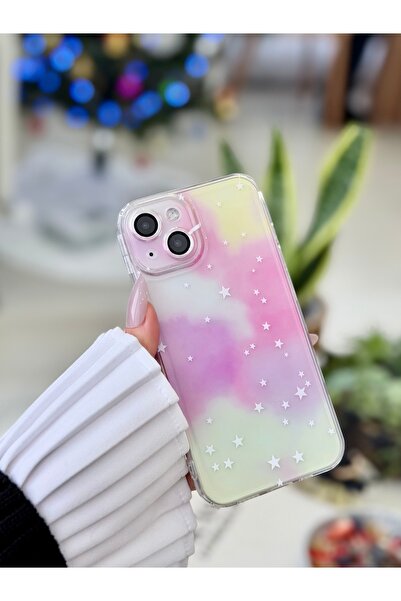 Go Aksesuar حافظة سيليكون شفافة بنمط طباعة Dream World متوافقة مع هاتف Iphone...