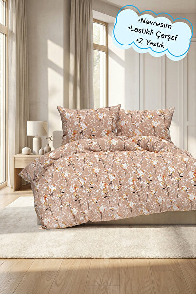 Arte Cotone Premium Set |   Elastic Sheet Bedding Set |   Double