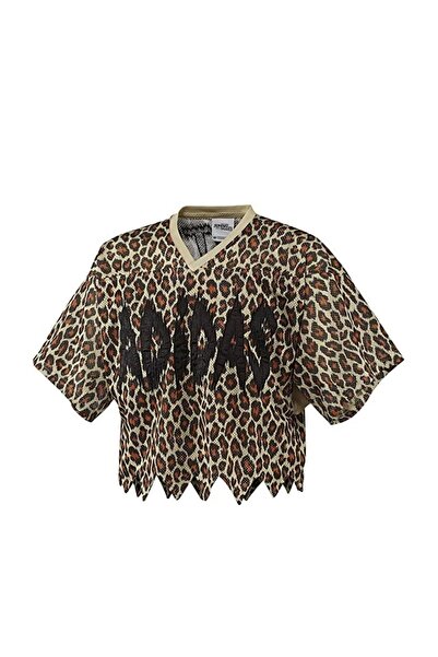 adidas JEREMY SCOTT Jagged Leopard Print Jersey 27