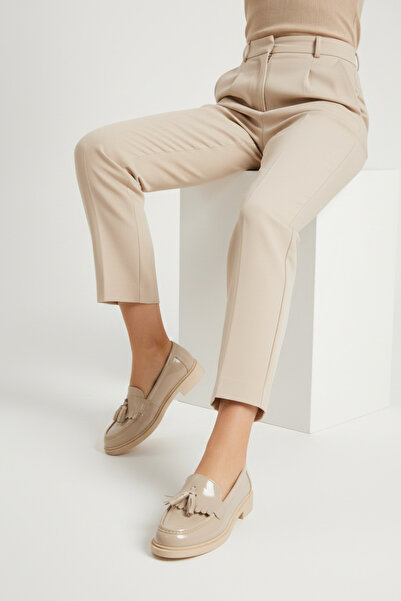 Melvoria Kadın Klasik Loafer Makosen Günlük Ayakkabı