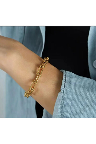 naaksesuar سوار من الفولاذ موديل Tfny من العلامة التجارية