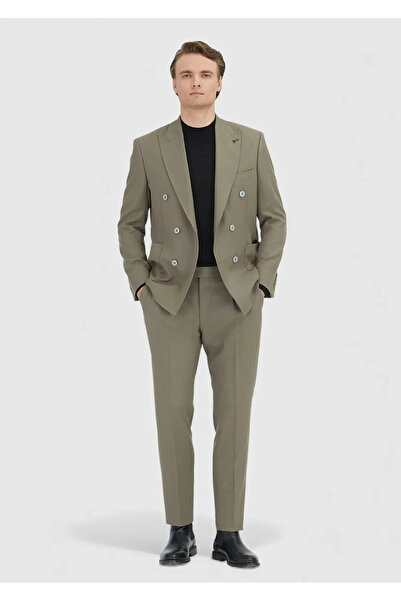 Ramsey Mink Zeroweight Slim Fit Wool Blend Coat