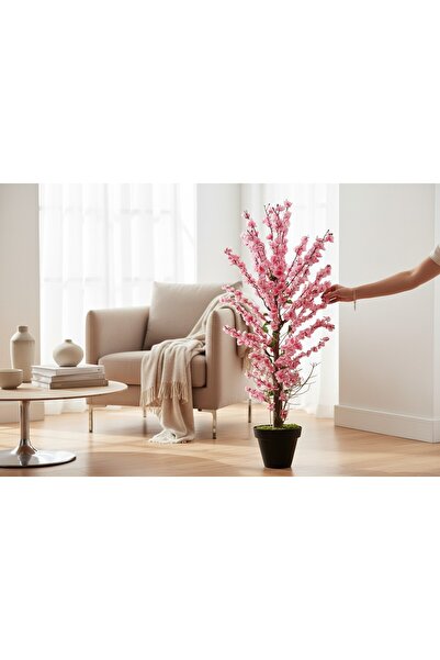 ERHAN FLOWERS Pembe Bahar Dalı Yapay Agaç 160 Cm