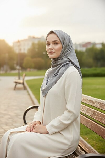 Onur Eșarfă - Pyramid Brand Checkers Pattern Eșarfă moale Țesătură de calitate Culori vibrante Produs de modă