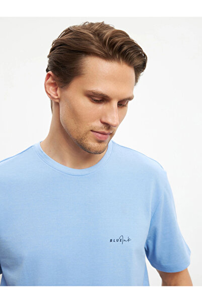 LC Waikiki Σετ ανδρικών πιτζάμες Navy Blue Standard Fit