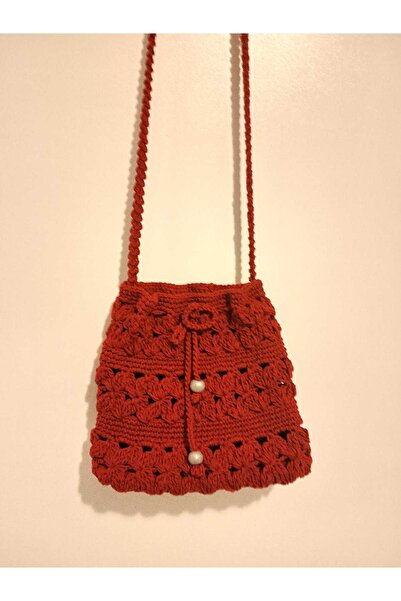 shop Women's Handmade Paper Rope Knitted Casual Shoulder Bag Hollowed Out Bag Unlined