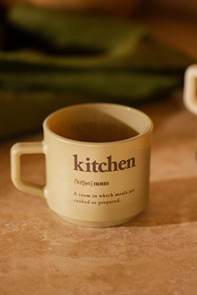 Rakle Cozy Metal Stand 4-Piece Mug Set 180 Cc