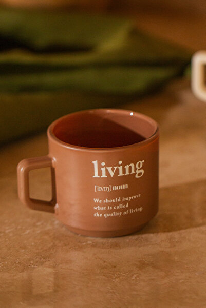 Rakle Cozy Metal Stand 4-Piece Mug Set 180 Cc