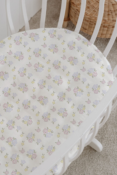 Messido 100% Cotton Poplin Baby Crib Bedding Set 80X120 cm - Cute Winter Bears