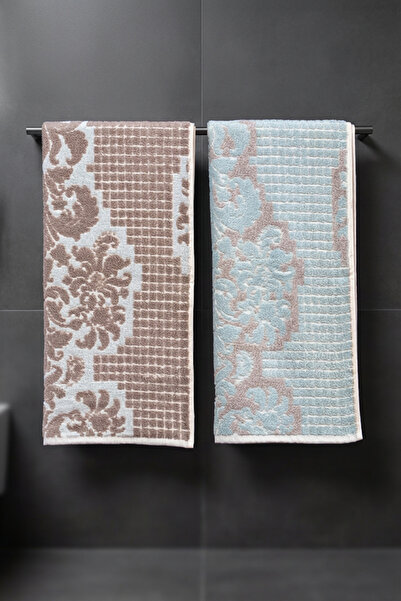 Class %100 Penye Pamuğu 50x100 İpliği Boyalı 2li Set Mirage V1