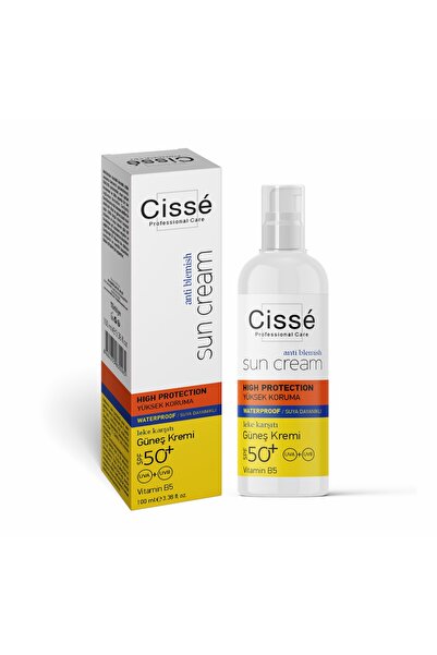 cisse Anti-Dark Spot Sun Cream Leke Karşıtı Güneş Kremi spf 50 100 ml