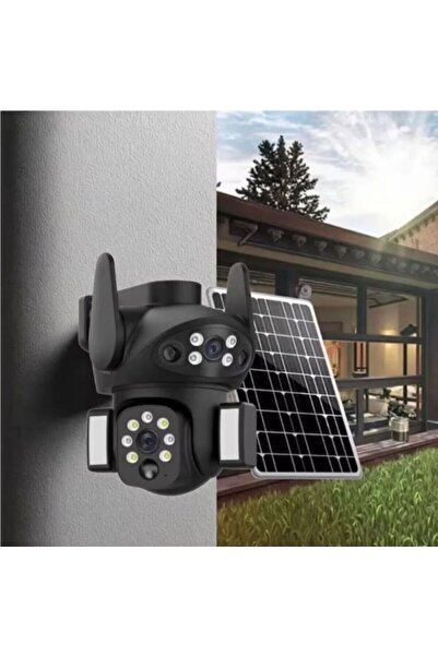 OEM 5G 8MP Solar Camera with Dual Lens & 128GB – Panoramic, Smart, Autonomous