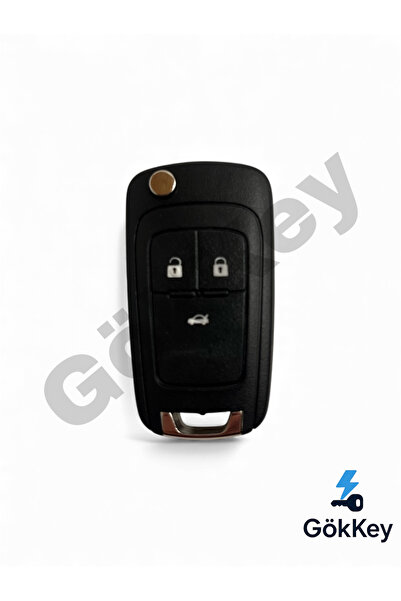 Opel Insignia Astra J Sustalı Kumanda Kabı 3 Buton Vidalı ( Logoludur) 1'kalite