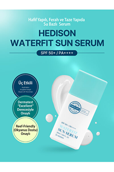 Dr. HEDISON Dr.HEDISON Waterfit Sun Protection SPF50+ 50ml – Hyaluronik Asitl...