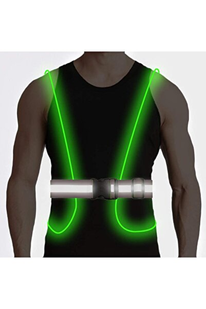SSMEDIA LED Safety Vest, Reflective, for Running, Cycling or Night Activities