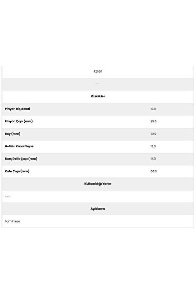 Form Metal 42557 Agco جرار 12 قناة 10 أسنان