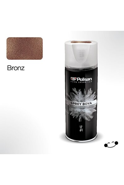 Polisan Metalik Bronz Sprey Boya 400 ml