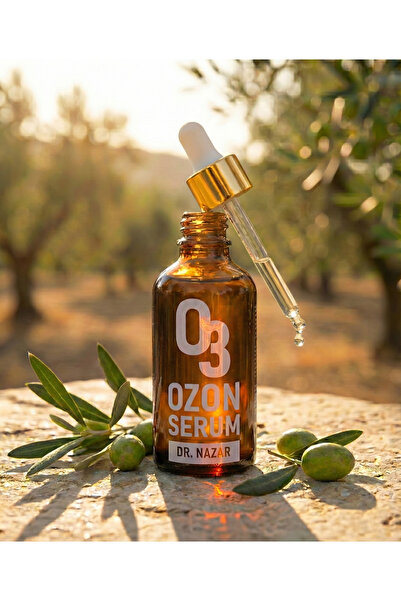 Dr Nazar Ozon Serum 50 ML | 30 Saat Ozonlanmış Zeytinyağı