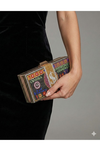 OUEEN ELİZABETH «ВЕЛИКИЙ РОЗМІР» БАГАТОКОЛЬОРОВА КРИСТАЛЬНА ФІГУРА МОДЕЛЬ ЖІН...