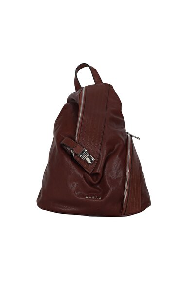 Bueno Shoes Brown Light Npl Leather Women's Backpack 01Wbs7379
