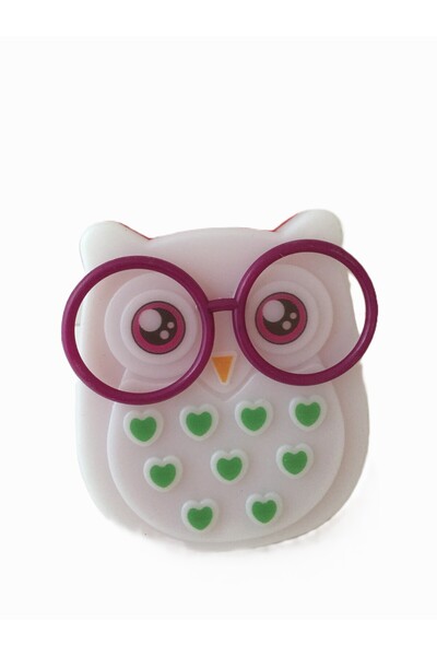 NisaLuce Çocuk Ledli Gece Lambası /Baykuş (Yeşil )