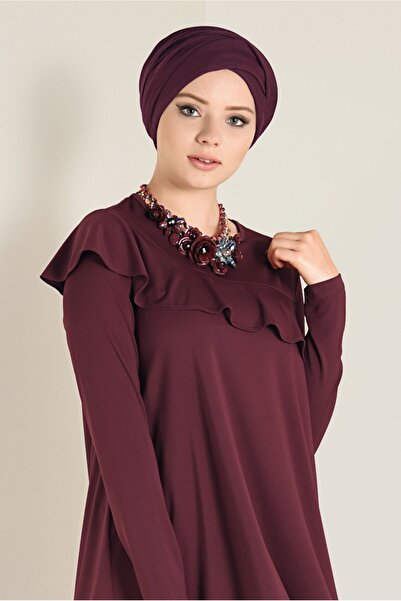 Alvina TUNICA PLUMB VOLAN 4770