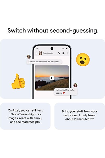 Google Pixel 10 Pro XL Dual SIM 5G Jade 16GB RAM 256GB - International Version