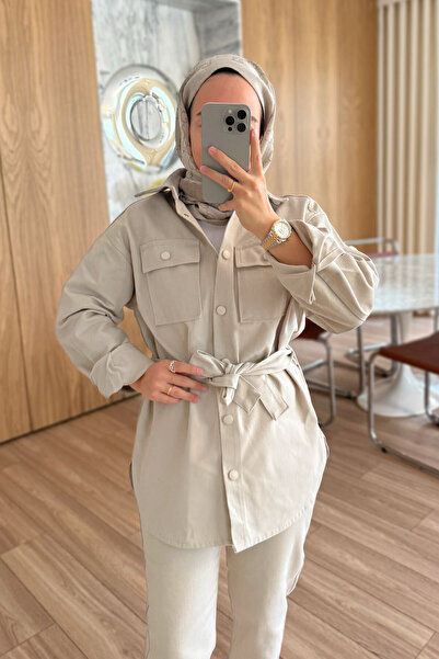 Ka Hijab Soft Hijab Suit - Beige