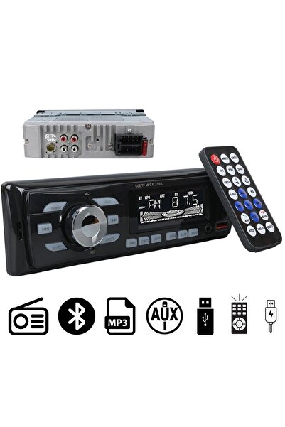 Genel Markalar CS-930 Çift USB/SD/FM/AUX/Bluetooth Kumandalı Oto Teyp 4X60 Watt
