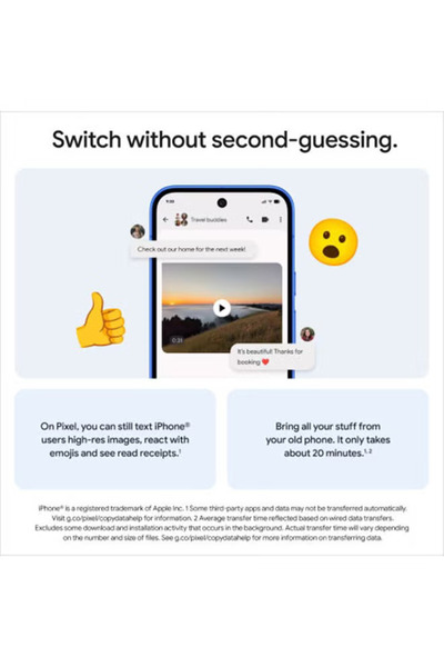 Google Pixel 10 Dual SIM 5G LemonGrass 12GB RAM 256GB - International Version