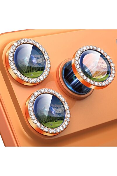 Nezih Case واقي عدسة الكاميرا متوافق مع iPhone 17 Pro / 17 Pro Max