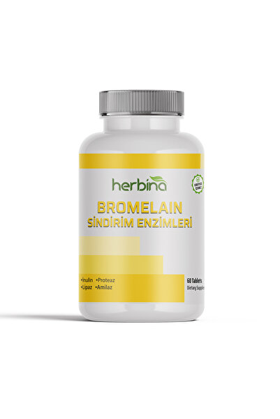 Herbina Sindirim Enzimleri 1250 Mg 60 Tablet Bromelain