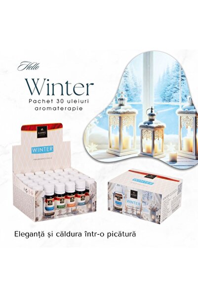 KingAroma Pachet 30 buc ulei parfumat aromaterapie WINTER, Kingaroma