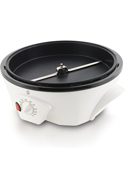 ALSAIF Electric Coffee Roaster 1200W by Alsaif, Adjustable Temperature Control, Non-Stick, 400 G