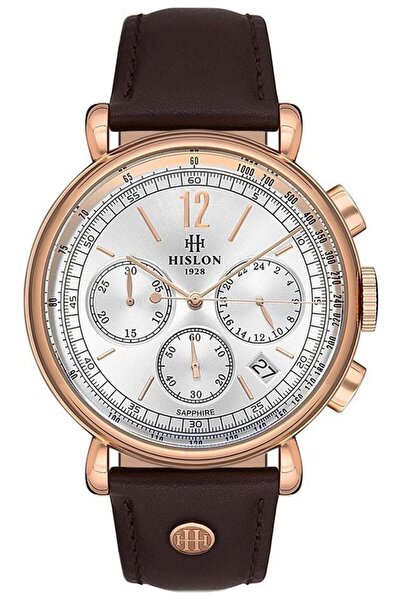 Hislon ساعة يد رجالية MS100R-02KR، زجاج ياقوتي