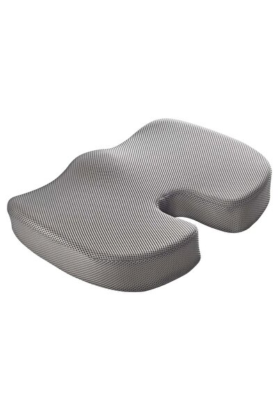 Generic DENX Gel U Shaped Seat Cushion, Memory Foam With Cooling Gel Layer, Breathable Cover, DX2511